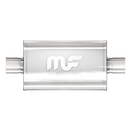 Powerhouse 18 x 3 in. Center by Center Stainless Steel Muffler PO3643302
